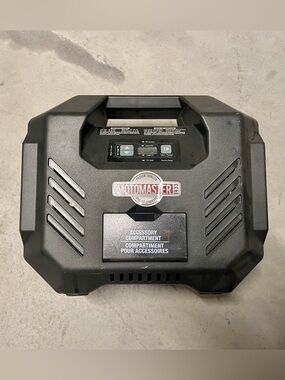 MotoMaster Portable Air Compressor - Black - New - Programmable